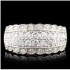 Image 1 : 14K White Gold 1.05ctw Diamond Ring