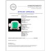 Image 5 : 18K Gold 3.07ct Emerald & 2.29ctw Diamond Ring