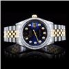 Image 1 : Rolex YG/SS DateJust Men's 1.50ct Diamond Watch