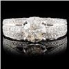 Image 1 : 18K White Gold 2.65ctw Diamond Ring
