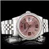 Image 2 : Rolex SS 36MM DateJust 1.50ct Diamond Wristwatch