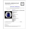 Image 4 : 18K Gold 13.40ct Sapphire & 1.57ctw Diamond Ring