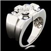 Image 2 : 14K White Gold 2.60ctw Diamond Ring