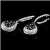 Image 2 : 14K White Gold 2.64ctw Fancy Color Diamond Earring