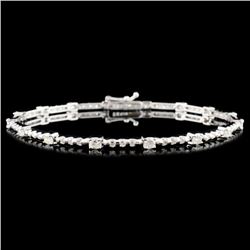 18K Gold 2.00ctw Diamond Bracelet