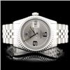 Image 1 : Rolex SS DateJust Diamond Wristwatch