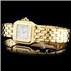 Image 2 : 18K YG Cartier Panthere Ladies Watch