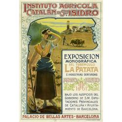  EXPOSICION MONOGRAFICA DEL TUBERCULO LA PATATA, BARCELONA.