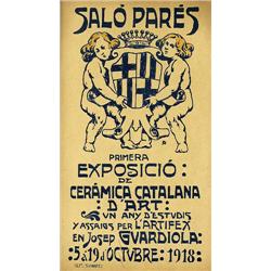  SALÓ PARÉS. EXPOSICIÓ DE CERAMICA CATALANA.