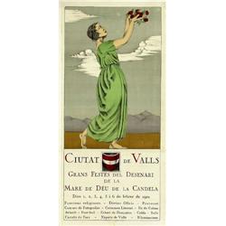  CIUTAT DE VALLS, GRANS FESTES DEL DESENARI DE LA MARE DE DEU DE LA CANDELA.
