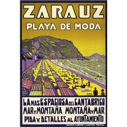  ZARAUZ. PLAYA DE MODA.