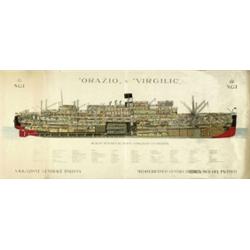  ORAZIO Y VIRGILIO. NAVEGAZIONE GENERALE ITALIANA.