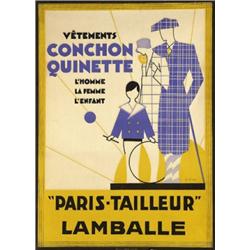  VETEMENTS CONCHON QUINETTE.