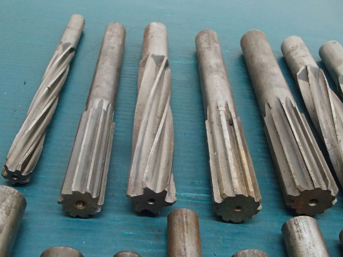 Lot of 20 Reamers, Assorted Shank Sizes