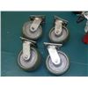 Image 1 : Albion Casters With Swivelling Base, 4 Total