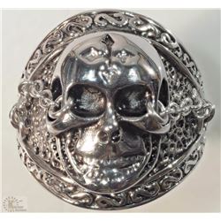 #5-STAINLESS STEEL MEN'S SKULL RING