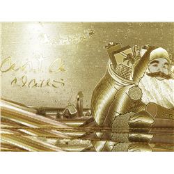 #15-PACK OF 10 24K GOLD SANTA CLAUS ENVELOPES