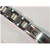 Image 1 : #21-STAINLESS STEEL MEN'S DIAMOND BRACELET