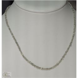 #22-14K YELLOW GOLD NATURAL DIAMOND NECKLACE