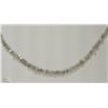 Image 2 : #22-14K YELLOW GOLD NATURAL DIAMOND NECKLACE