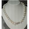 Image 1 : #36-STERLING SILVER FRESHWATER PEARL NECKLACE
