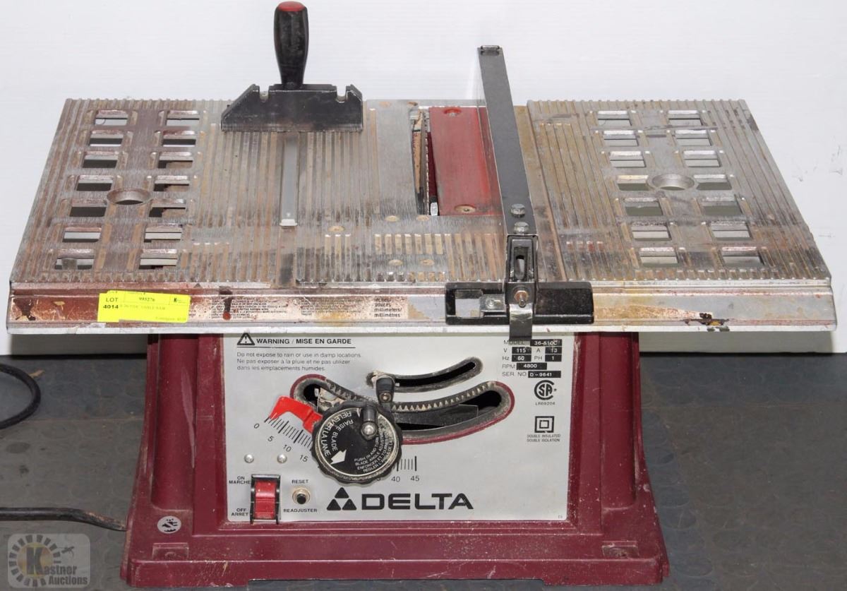 DELTA 36510C TABLE SAW