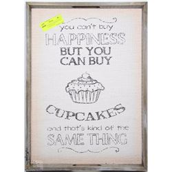 VINTAGE NOVELTY SERVING TRAY MADE IN LANGLEY B.C