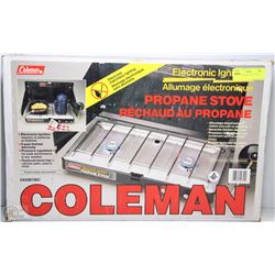 TWO BURNER PROPANE STOVE