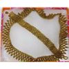 Image 1 : GOLD BEAD FASHION NECKLACE & BRACELET SET