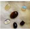 Image 1 : LOT OF 6 NATURAL GEMSTONES INCLUDING 15.5 CT RUBY