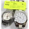 Image 1 : TWO WATCHES INCL. SWISS AND WATCH INCL BONE INSERT