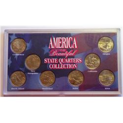 COLLECTION OF UNCIRCULATED US QUARTERS