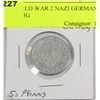 Image 1 : 1940 WORLD WAR 2 NAZI GERMANY 50 PFENNIG