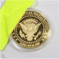 S)BARACK OBAMA  INAUGURATION TOKEN (UNC)