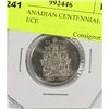 Image 1 : 2002 CANADIAN CENTENNIAL 50 CENT COIN