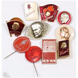 LOT OF 10 COLLECTOR PINS