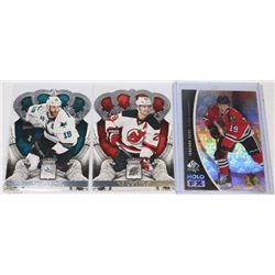 LOT OF 3 HOCKEY CARDS , TOEWS / BLACKHAWKS(SPA) ,