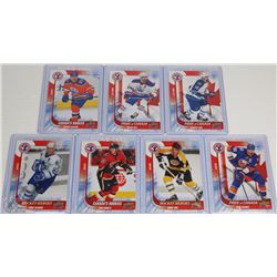 #7-LOT OF 7 HOCKEY COLLECTORS CARDS INCLUDING