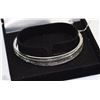 Image 1 : #8- SILVER COLORED BANGLE BRACELET