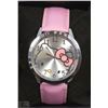 Image 1 : #3-HELLO KITTY WATCH PINK STRAP