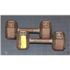 Image 1 : PAIR OF 20LB DUMBBELLS