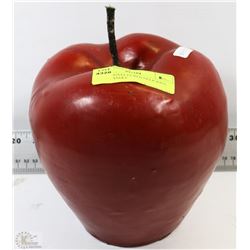 LARGE NOVELTY RED DELICIOUS APPLE CANDLE