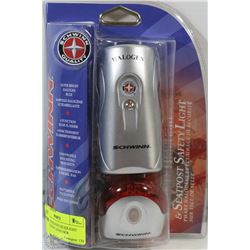 SCHWINN HALOGEN HEADLIGHT AND SEATPOST LIGHT-NEW