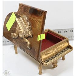 ANTIQUE PIANO MUSIC BOX (HEAVY)