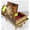 Image 1 : ANTIQUE PIANO MUSIC BOX (HEAVY)