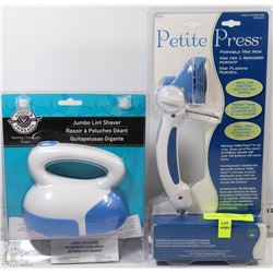 PETITEPETITE PRESS PORTABLE MINI IRON & JUMBO LINT