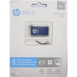 HP USB 2.0 8GB FLASH DRIVE