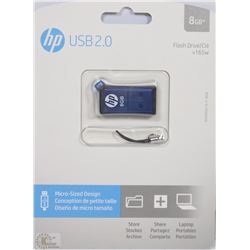 HP USB 2.0 8GB FLASH DRIVE