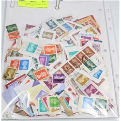 BAG OF ESTATE STAMP COLLECTION (PURE DEFINTIVES)