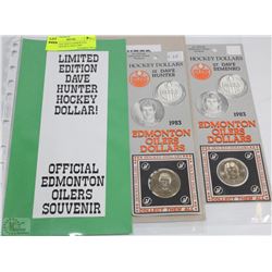 Y)OFFICIAL ISSUE EDMONTON OILERS HOCKEY DOLLARS